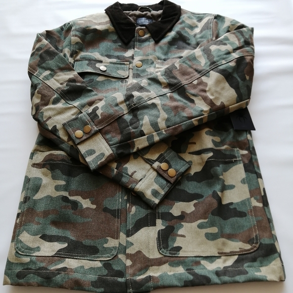 Deathworld Camo Jacket Small NWT - Picture 6 of 16